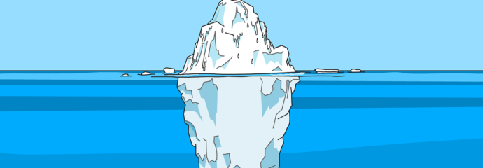 Underwater, Iceberg